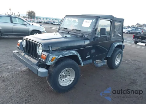 1997 Jeep Wrangler Se z USA, uszkodzony, nr VIN 1J4FY29P7VP542946